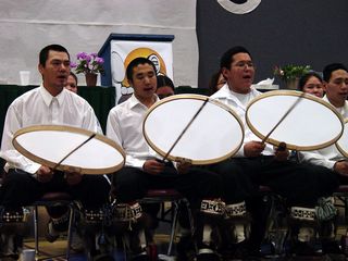 Inupiat Drummers